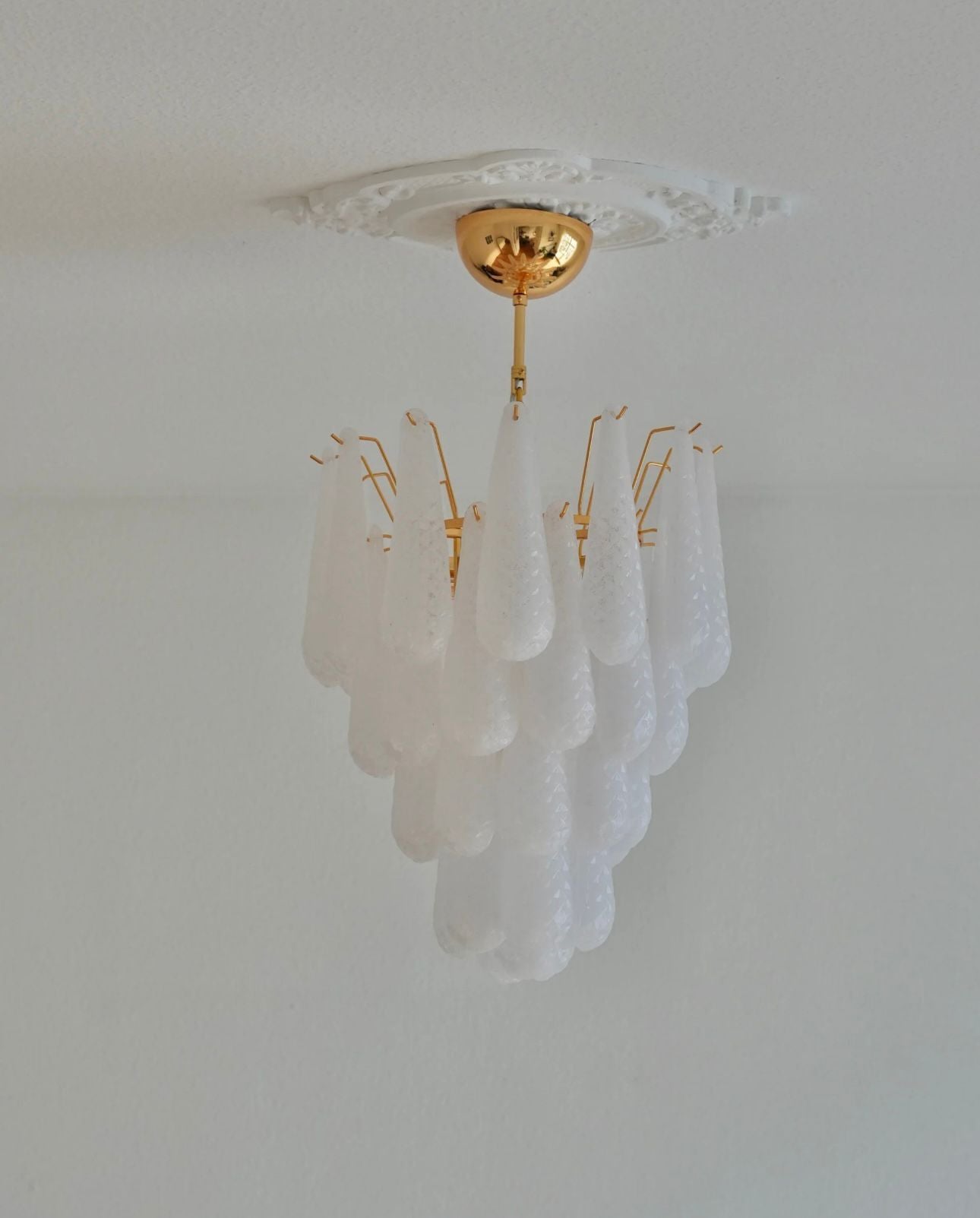 Goutte de Lumière — Murano Style Glass Chandelier